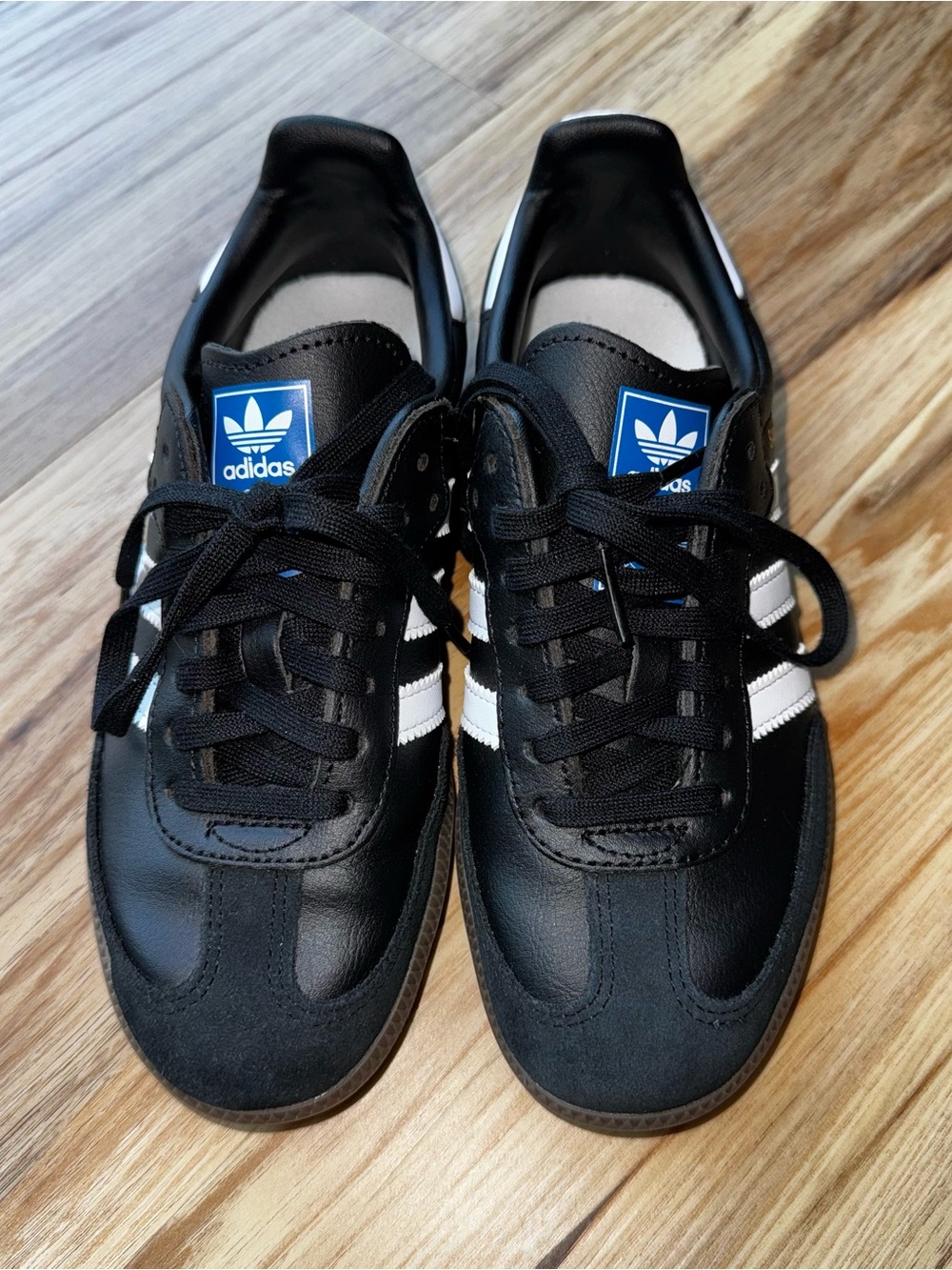 adidas Kids Black and White Samba OG Shoes